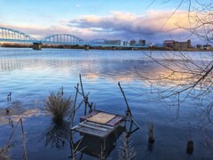 釣り台　どうやって渡るの？