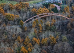 有珠山ロープウェイより