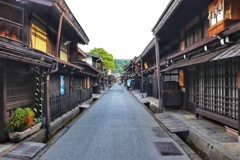 高山の町並み