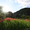 山村の夕方