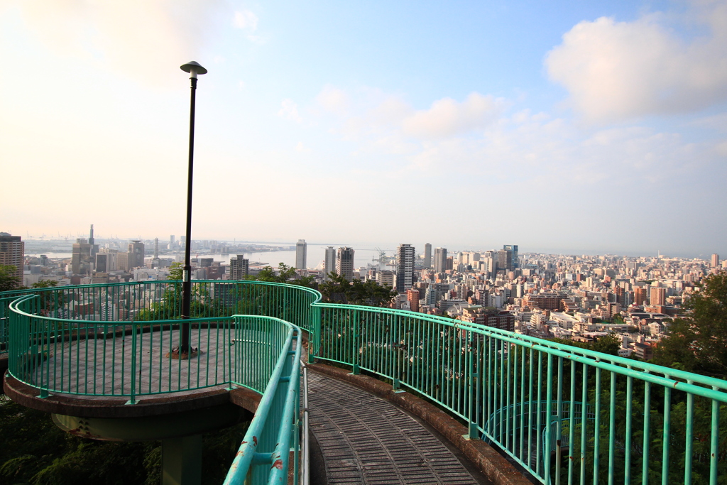 神戸の朝