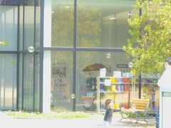 公園にて