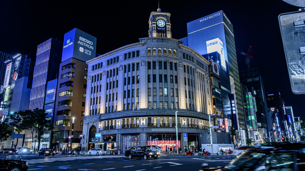 夏の銀座①
