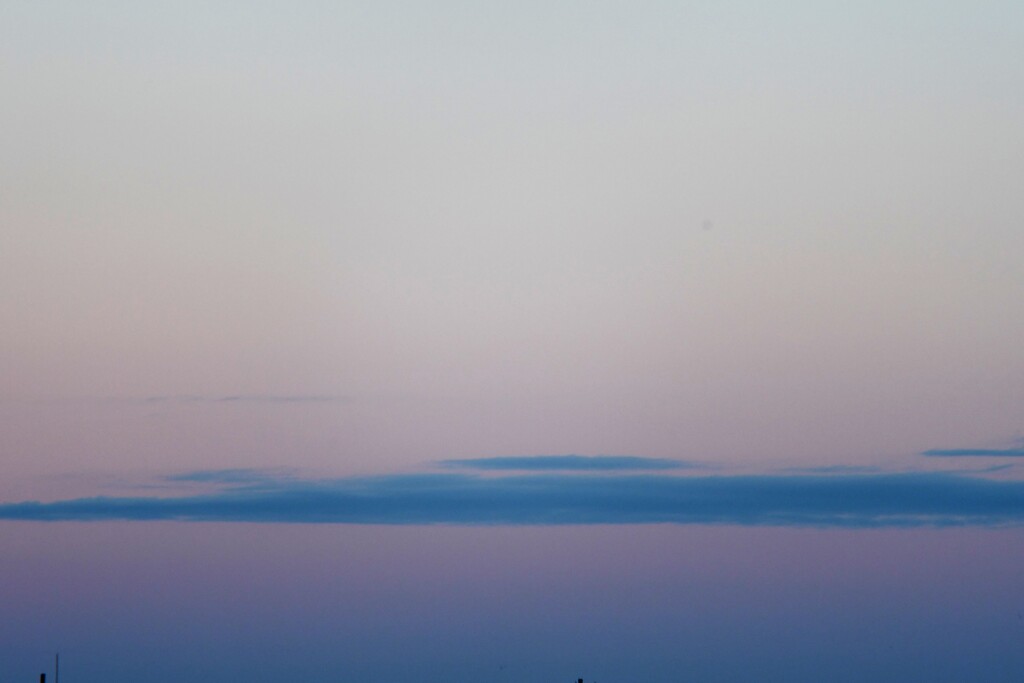 グラデーションカラーの空