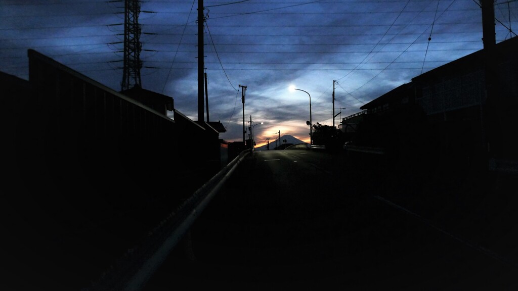 平塚からのMt. Fuji