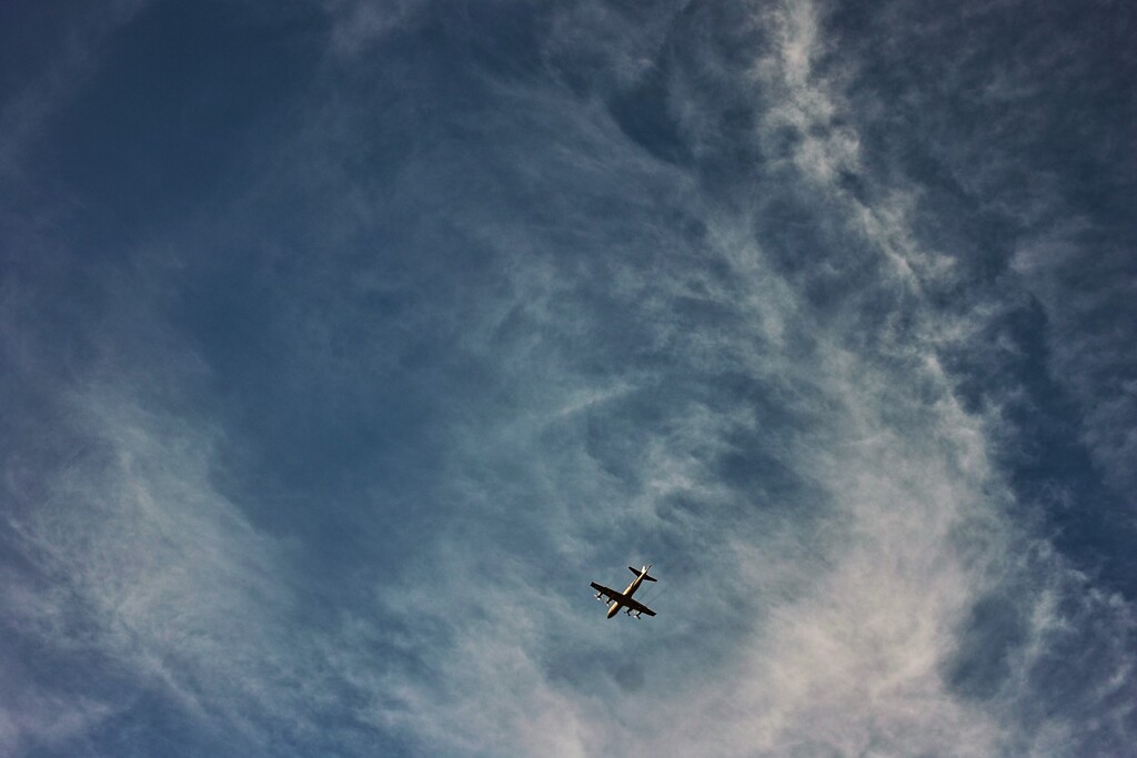 空を飛ぶ