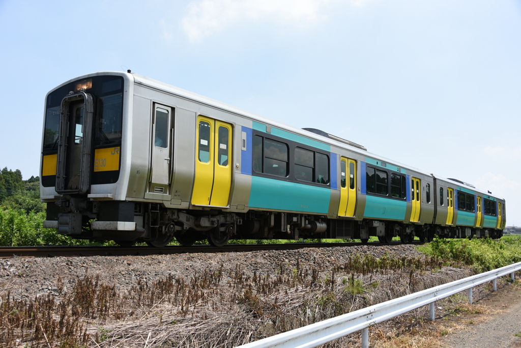 水郡線 (キハE130) (2/2)