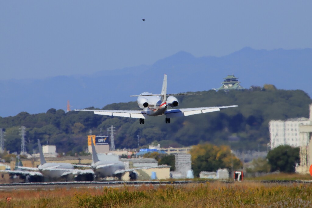 小牧城とC680