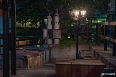 長野県・夏の野沢温泉の夜 1