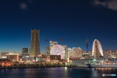 神奈川県・みなとみらいの夜景