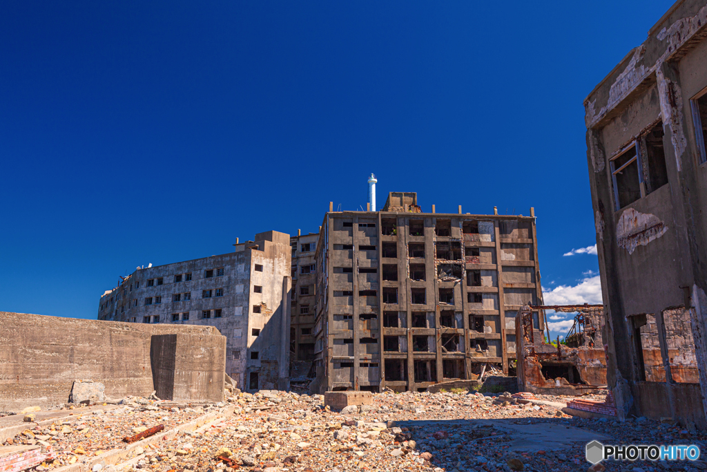 長崎県・軍艦島の風景 8