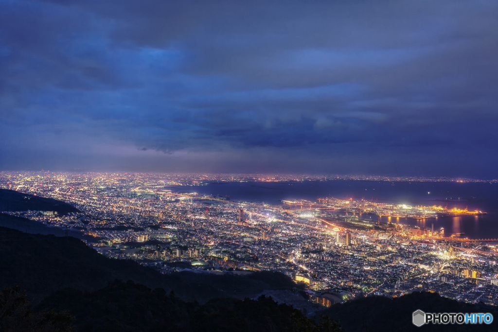 兵庫県・摩耶山掬星台からの夜景 1