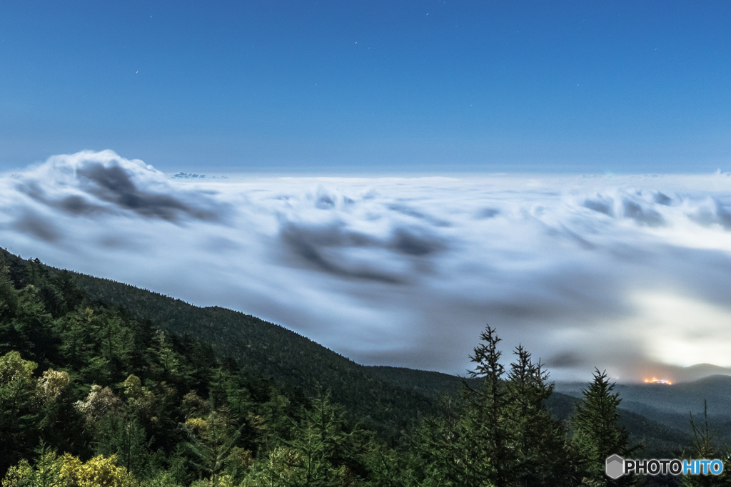 静岡県・表富士宮口五合目の雲海