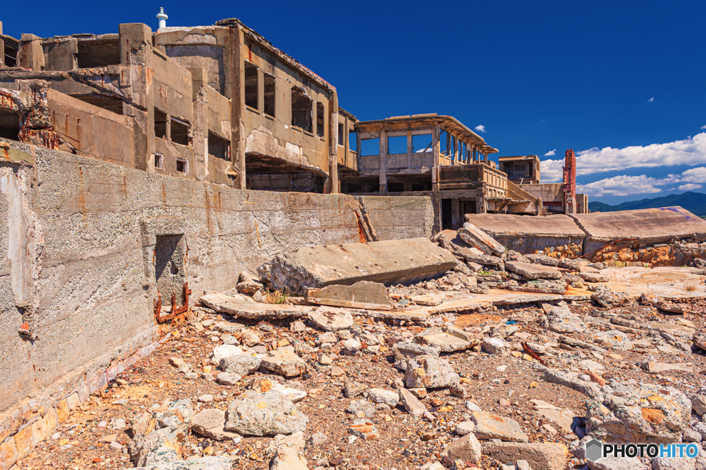 長崎県・軍艦島の風景 10