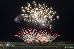 茨城県・常総きぬ川花火大会 2017 ミュージックスターマイン「Now！」