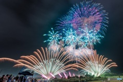 茨城県・常総きぬ川花火大会 2018 3