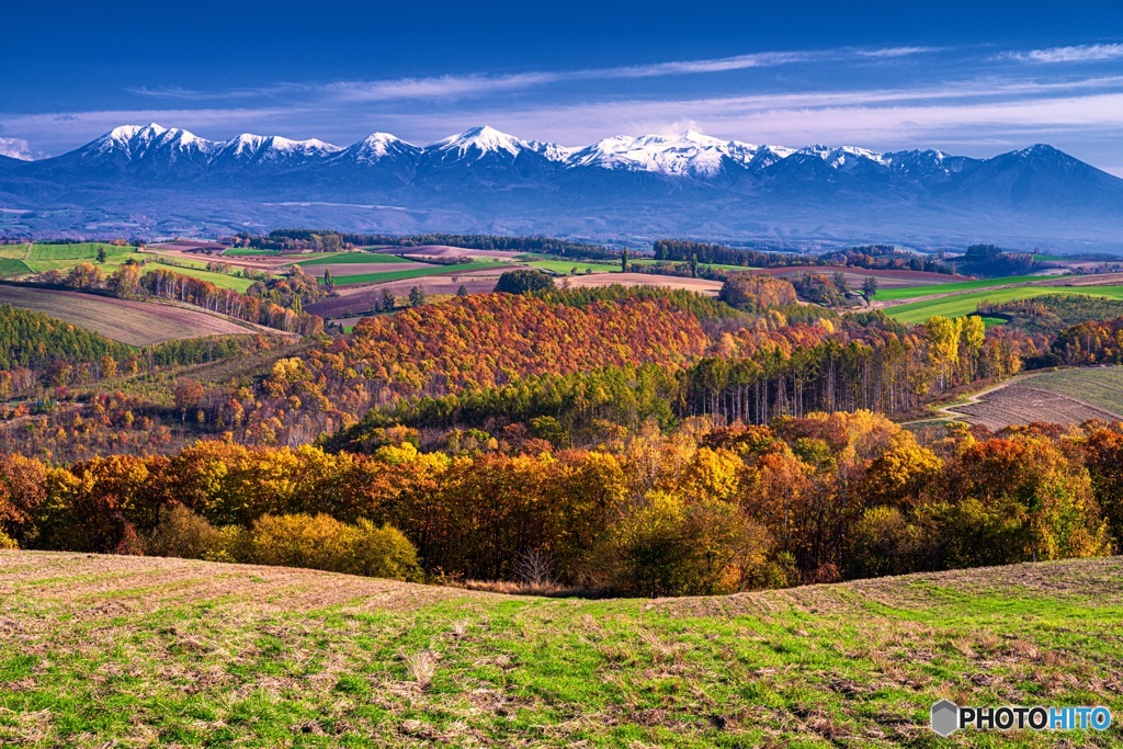 北海道・美瑛町 秋の美瑛の丘 3
