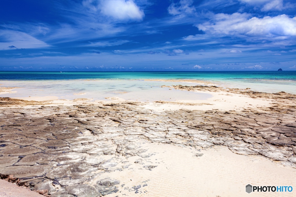 沖縄県・久米島の風景