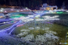 長野県・国営アルプスあづみの公園（堀金・穂高地区）のイルミネーション 3