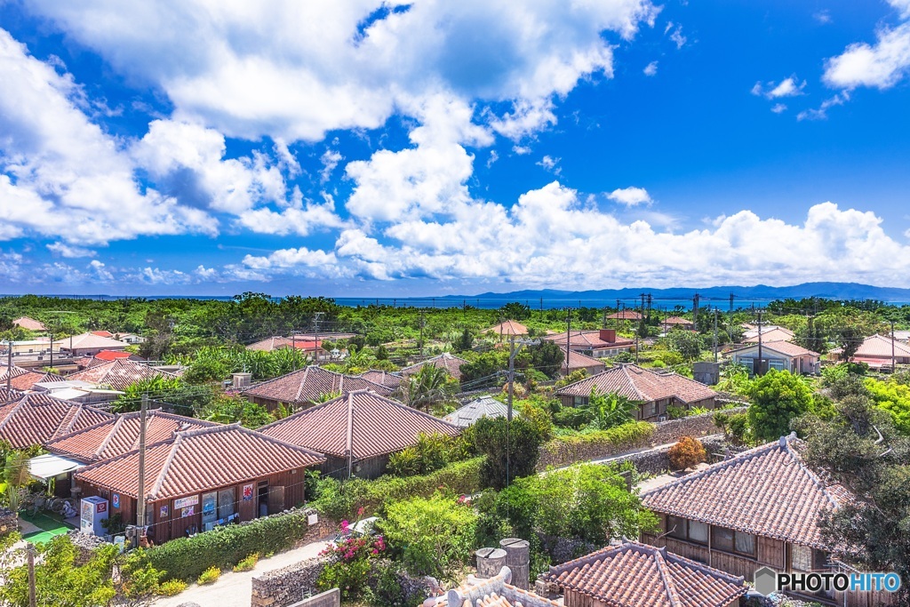 沖縄県・竹富島の集落 1