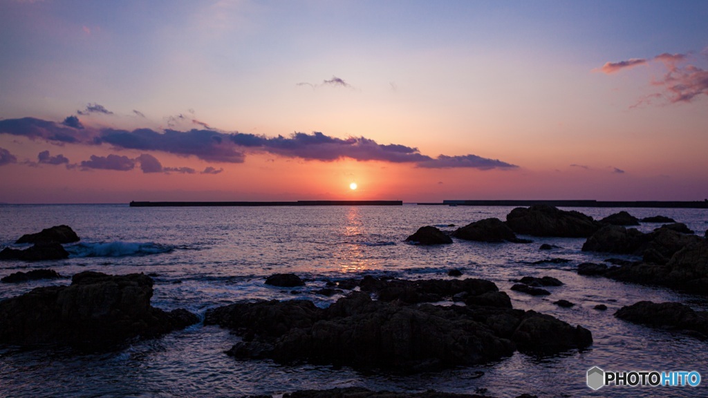 鹿児島県・屋久島の朝日