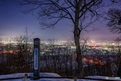 北海道・北見市 北見ヶ丘展望台の夜景