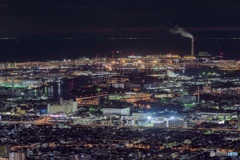 大阪府・あべのハルカスからの夜景 3