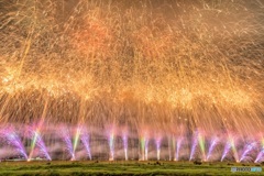 山梨県・神明の花火 2018 4