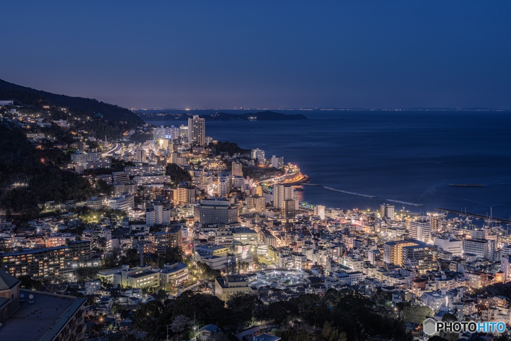 静岡県・熱海の夜景 2