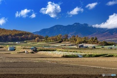 長野県・秋の川上村の風景 7