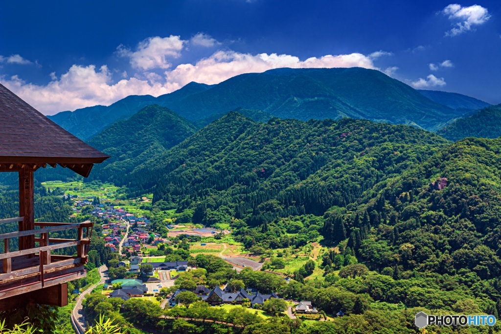 山形県・山寺からの風景