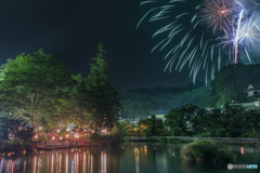 山梨県・上野原市 月見ヶ池弁財天祭り 2017 1