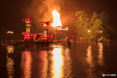 石川県・能登町 恋路火祭り 2017 3