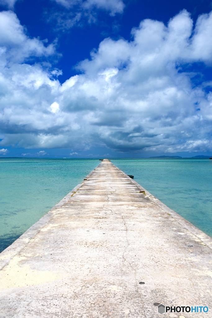 沖縄県・黒島 伊古桟橋