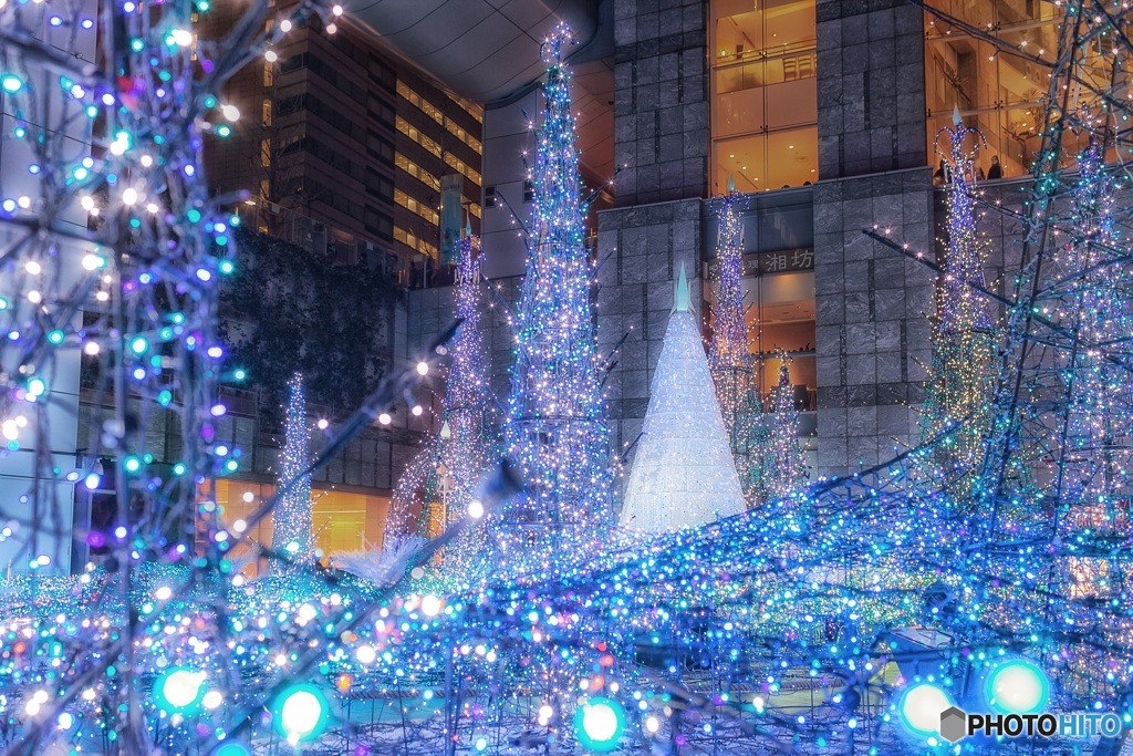東京都・カレッタ汐留 イルミネーション 2016