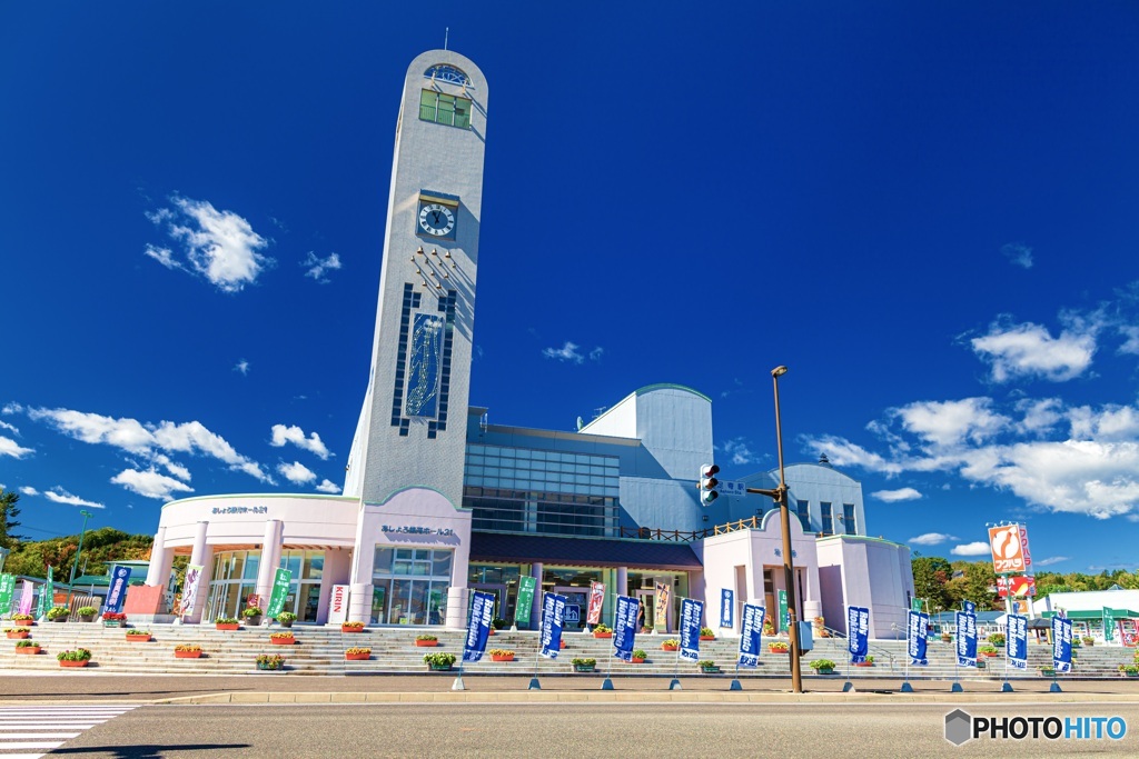 北海道・足寄町 道の駅あしょろ銀河ホール21の風景