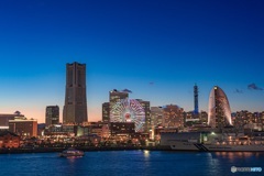 神奈川県・みなとみらいの夕景 1