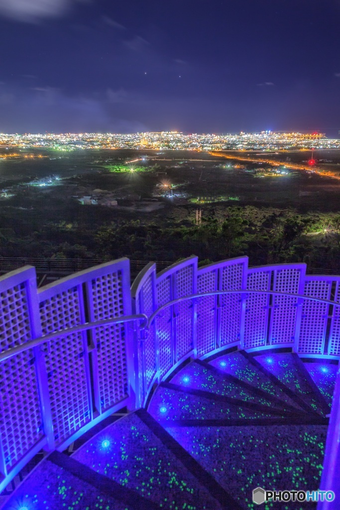 沖縄県・石垣島の夜景 1