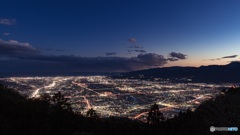 神奈川県・チェックメイトCC付近からの夕景