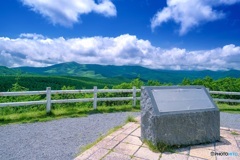 長野県・初夏の白樺高原 夕陽の丘 2