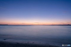 沖縄県・瀬底島 瀬底ビーチの夕焼け 2