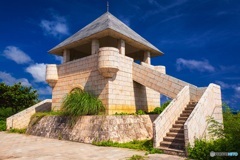 沖縄県・宮古島 展望台の風景