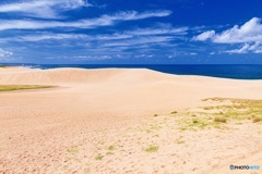 鳥取県・夏の鳥取砂丘の風景 2