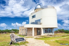 沖縄県・波照間島 昼間の星空観測タワー