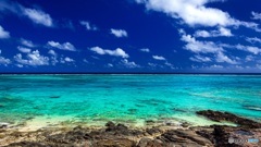 鹿児島県・与論島 ビーチの風景 3