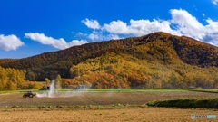 長野県・秋の川上村の風景 5