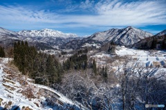 長野県・冬の鬼無里の風景 1