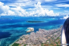 沖縄県・石垣島 空から眺めた石垣島 1