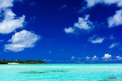 鹿児島県・与論島 百合ヶ浜の風景 2