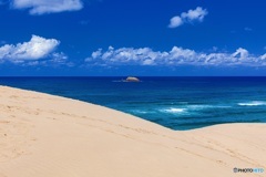 鳥取県・夏の鳥取砂丘の風景 3